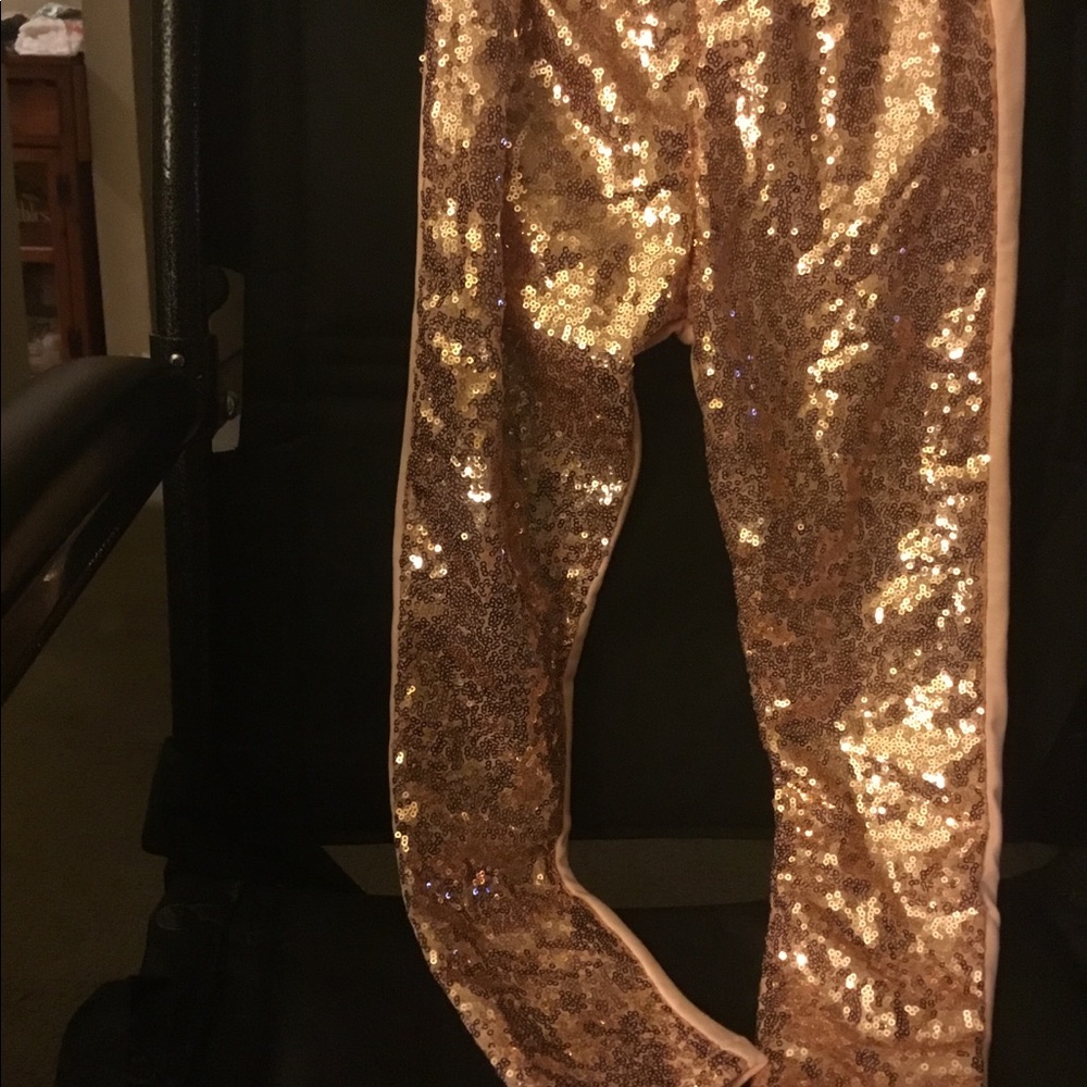 Girls Sequined Pants